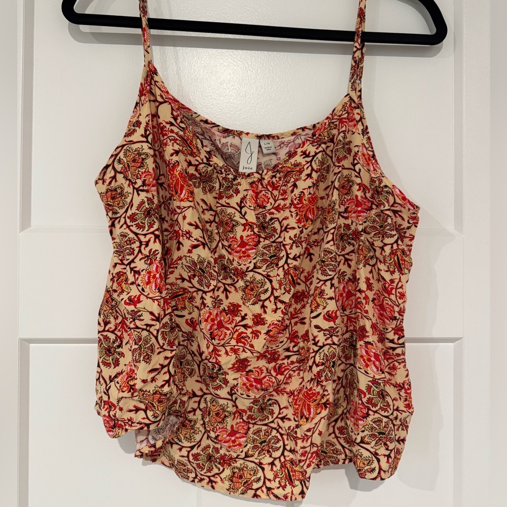 Joie Orange Sleeveless Camisole
